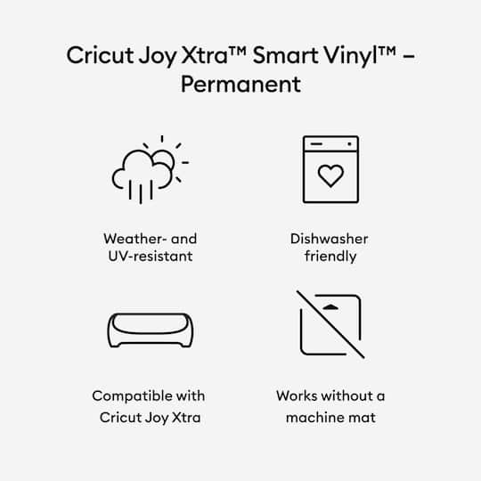 Cricut Joy Xtra™ Permanent Smart Vinyl™ Matte Metallic